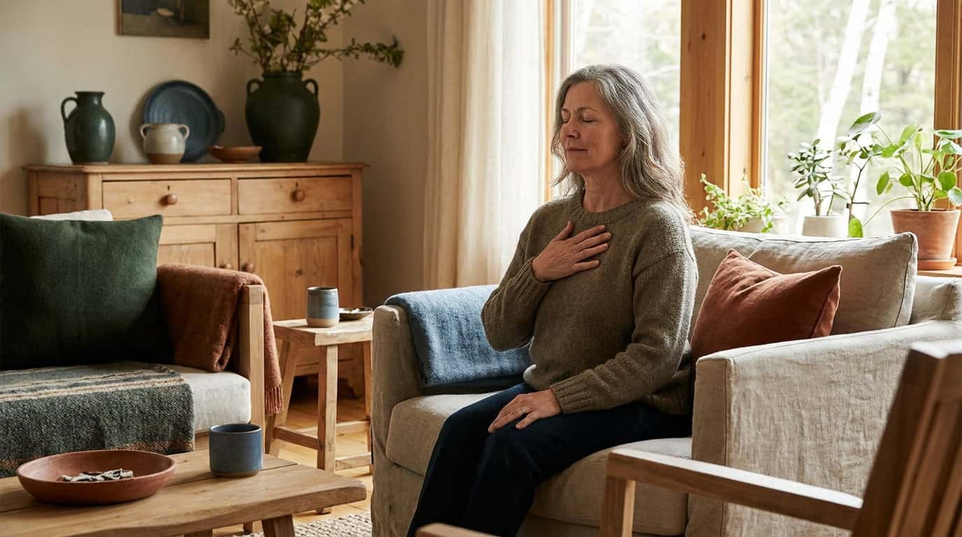 Rolig meditation og næseåndedræt som støtte ved stress